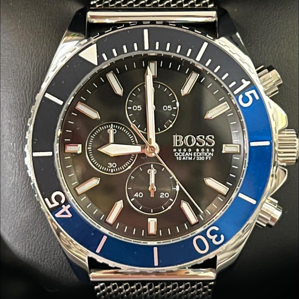 HB1513742 - Hugo Boss Men’s Ocean Edition Chronograph Watch